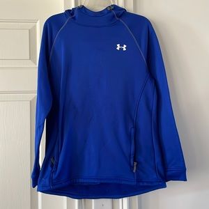 Blue Under Armor Dri-Fit Hoodie